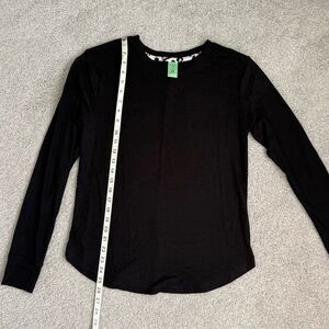 Honeydew Intimates Black Long Sleeve Top LIKE NEW NEVER WORN